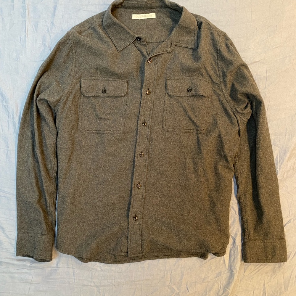 XL Outerknown flannel grey